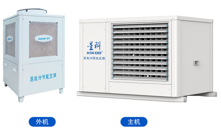 蒸發(fā)冷省電空調(diào)-臥式軸流機(jī)