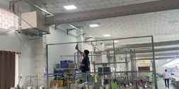 制衣廠降溫安裝工業(yè)省電空調(diào)-臥式管道機組