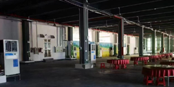 企業(yè)公司飯?zhí)檬程谜w降溫，安裝蒸發(fā)冷省電空調(diào)-立式軸流機組